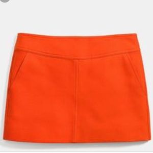 Coach Cotton Mod Skirt